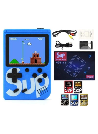 Buy SUP Game Box Plus 400 in 1 Retro Mini Gameboy Game Console 3.0 Inch - Portable - Rechargeable - Single Player in UAE