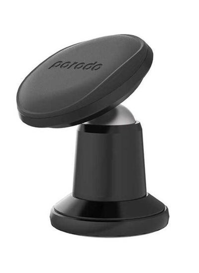 Buy Mini Magnetic Car Mount ( Stick-On Holder ) - Black in UAE