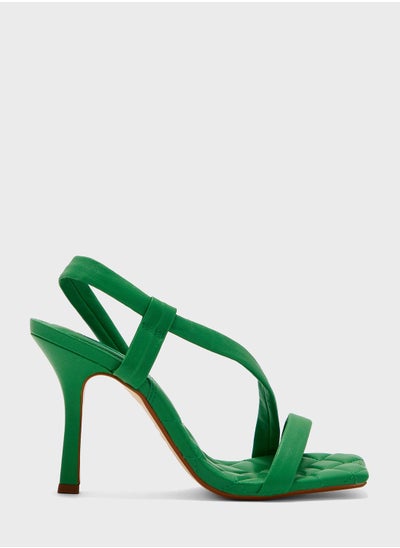 اشتري Ankle Strap Mid Heel Sandals في الامارات