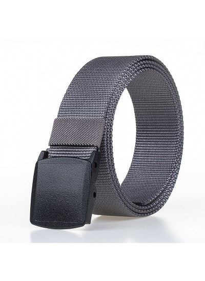 اشتري YKK Nylon Belt No-Metal Unisex TacticalGrey Grey في السعودية