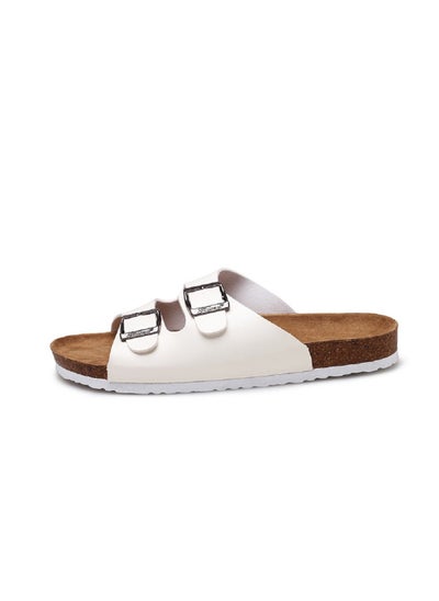 اشتري Casual Cork Sandals White في السعودية