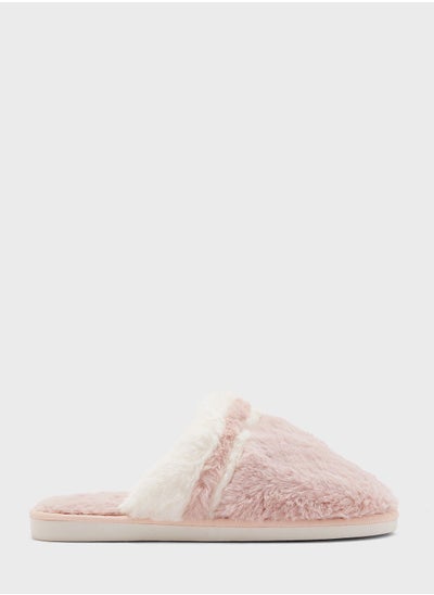 Buy Comfy Flannel Womens Bedroom Slippers in UAE