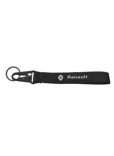 اشتري Renault Woven Fabric Car Keychain, 19.5cm Long - 2.5cm Wide - Black في مصر
