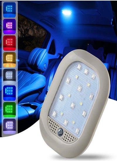 اشتري Car Interior LED Light, 8 Colors Car Reading Lamp, USB Charging Trunk Cargo Area Light, Strong Magnetic Multi-Function Auto Dome Lights for Car, RV, Truck, Closets, Cabinets, Camping, Bedroom في السعودية