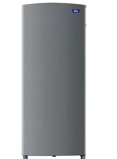 Buy Haas Single Door Refrigerator, 6.2Cu.Ft, 176L , Silver - HRK109S in Saudi Arabia