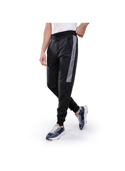 Buy Coup SweatPants For Men - Regular Fit - Black & Grey in Egypt