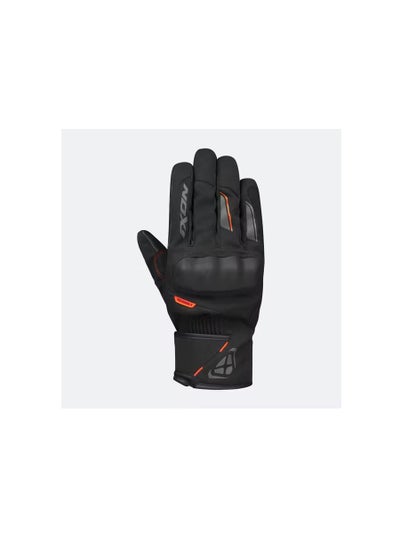 Buy IXON Pro Russel 2 MC Gloves Black-Grey-Orange in UAE