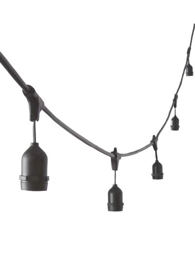 Buy Outdoor Waterproof Led String Lights E27 Holder 10 meter (20pcs) in UAE