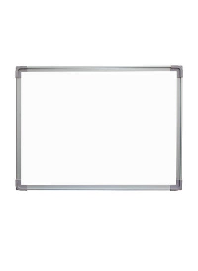 Buy Magnetic Whiteboard Hanging Writing Board Aluminum Alloy Frame for Home Teaching and Office| Size : 60 x 90cm, WHITE | in Saudi Arabia