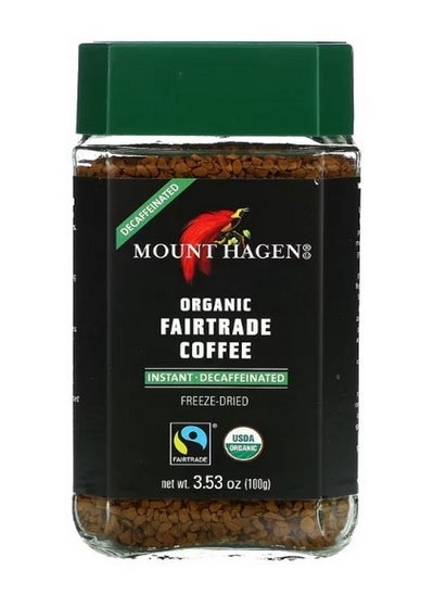 اشتري Organic Fairtrade Instant Coffee Decaffeinated 3.53 oz 100 g في الامارات