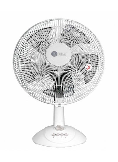 اشتري Japan AF-1645WT Electric Table Fan, 60W, White, G-mark, Esma, Rohs, And Cb certified, 2 Years Warranty في الامارات