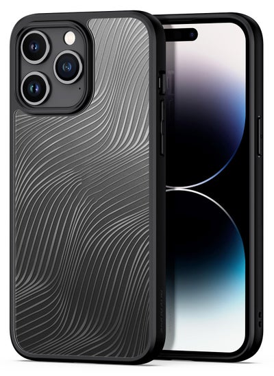 Buy DUX DUCIS Aimo Cover for the iPhone 15 Pro Max mobile phone slim, transparent matte cover made of TPU, polycarbonate, polypropylene, silicone - black in Egypt