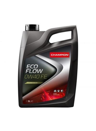 Buy Eco Flow 0W40 Fe Sn Synthetic - 5L in UAE