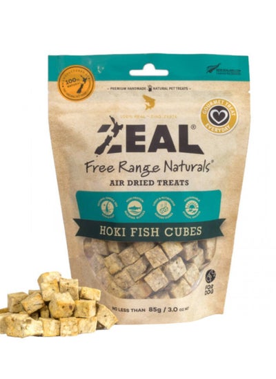 Buy Zeal Hoki Fish Cubes 85g in UAE