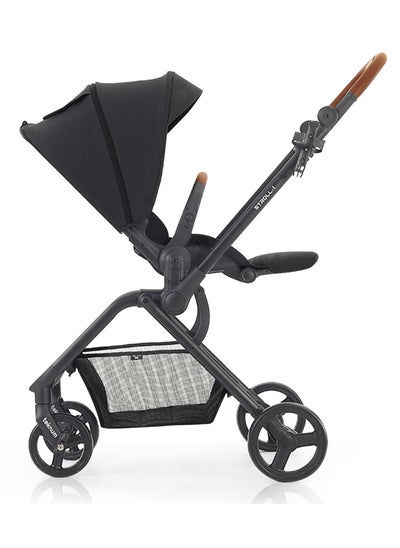 اشتري Stroll - 1 Reversible Travel Stroller - Black في الامارات