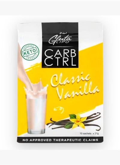 Buy CARB CTRL Classic Vanilla, 10 Sachets x 21g in Saudi Arabia