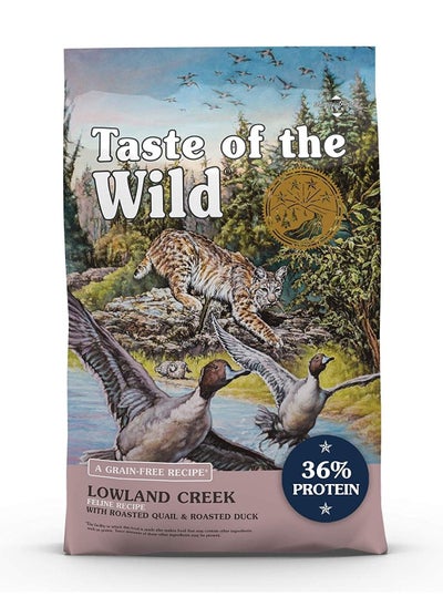 Buy Lowland Creek Feline Recipe Dry Food For Cats 6.35kg in UAE