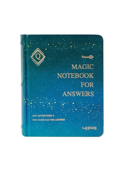 اشتري 1-Piece The Book of Answers,My Life Answer Book Chinese and English Version Diary Note Book,Blue Colour في الامارات