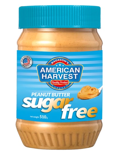 Buy Sugar Free Peanut Butter 510grams in UAE