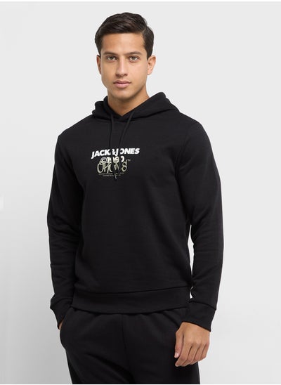 Buy Jorbushwick Drawstring Logo Hoodie in Saudi Arabia