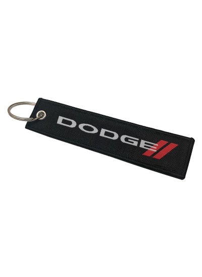 Buy DODGE Fabric Strap Keychain Car Key Chain Home Keychain 1 Pcs in Saudi Arabia