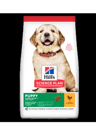 Buy Science Plan Large Breed Puppy Food With Chicken Value Pack (16kg) in UAE