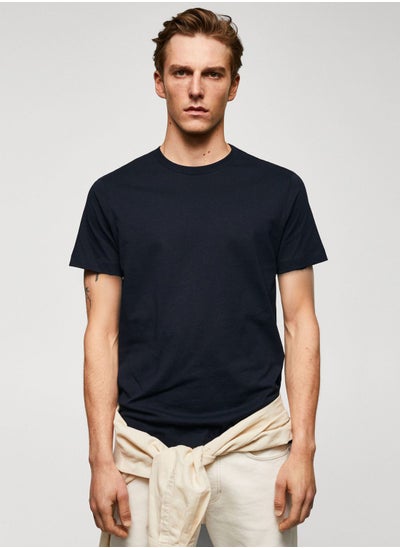 Buy Essential Crew Neck T-Shirt in UAE