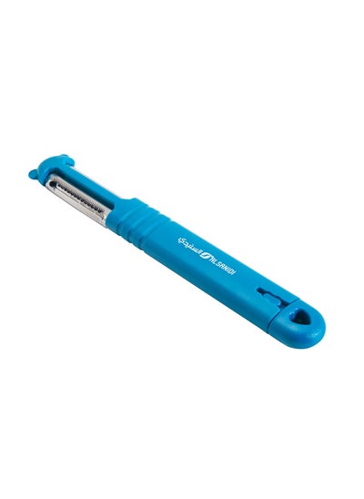 Buy Plastic fruit and Vegetables peeler, Potatoes peeler, Turquoise, Size 2.6*21.3 Cm in Saudi Arabia