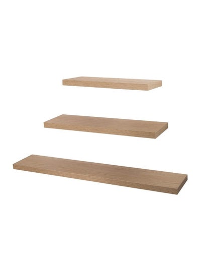 Buy Regge Wall Shelf Natural - 60X4 Cm (S Size Single Unit) in UAE