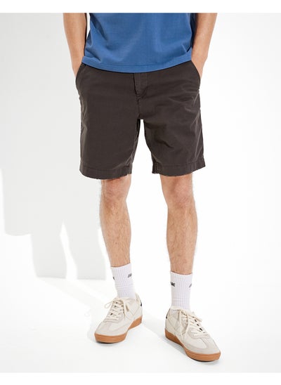 Buy AE Flex 9" Lived-In Khaki Short in Egypt