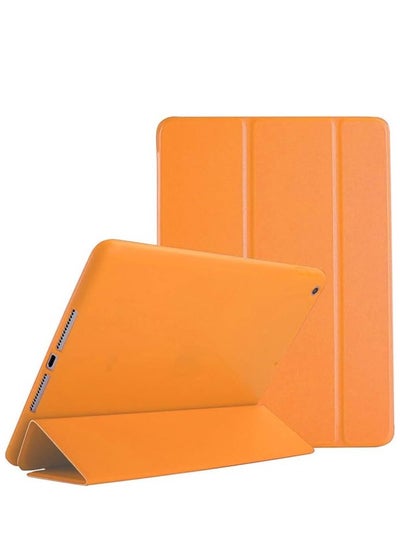 Buy Case for iPad Air 3 / Pro 10.5 inch, Lightweight Slim Soft TPU Trifold Stand Smart Cover with Auto Sleep/Wake for iPad Air 3rd Generation/Pro 10.5 inch (Orange) in Egypt