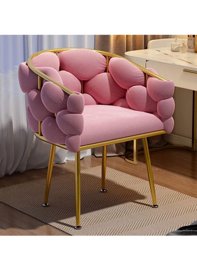 اشتري Mobile living room chair Nordic metal for living room soft upholstered armchairs lighting home armchair for nail salon في الامارات