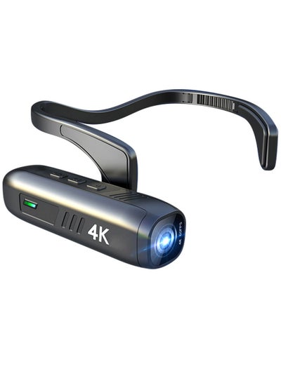 Buy 4K 30FPS Head Mounted Camera Wearable WiFi Video Camera in Saudi Arabia