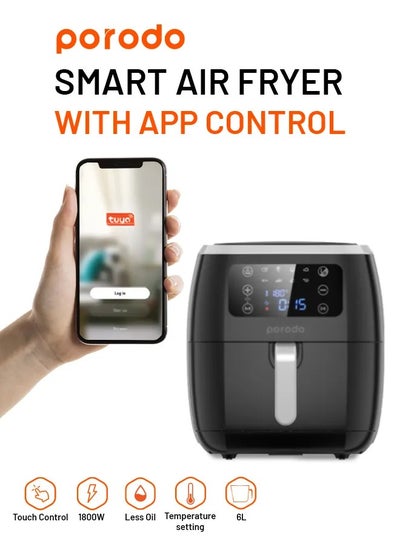 اشتري Smart Air Fryer with App Control 6L في السعودية