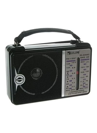 Buy Portable Classic Radio RX-606 Black in Egypt