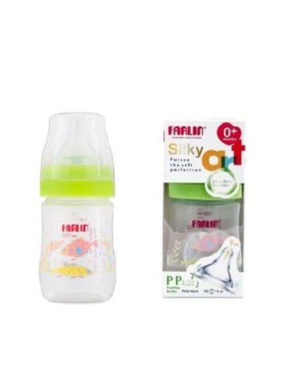 Buy Pp Wide Neck Feeding Bottle 150ml - Green in Egypt