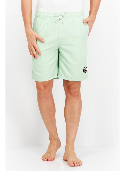 Buy Men Sea Freak Drawstring Board Short, Mint Green in UAE