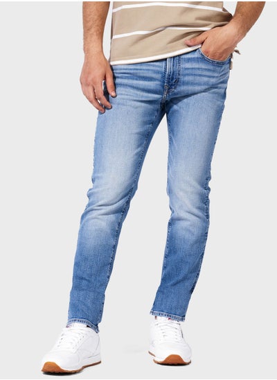 Buy Light Wash Slim Fit Jeans in Saudi Arabia