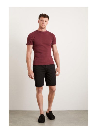 Buy Classic Black Chino Shorts in Saudi Arabia