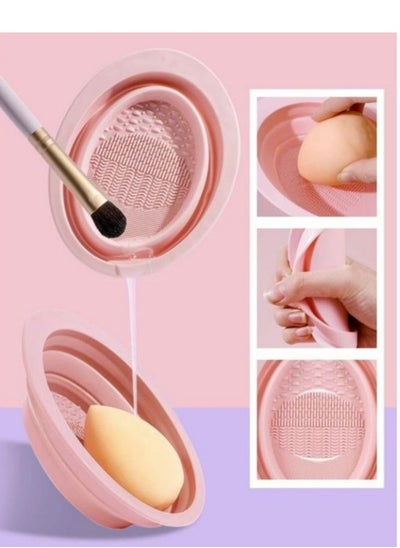 Buy Silicone for cleaning multi-colored makeup brushes in Egypt