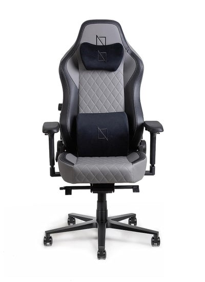 اشتري Navodesk APEX Chair Premium Leather Ergonomic Chair for Gaming Office Reclining High Back Chair with 4D Metal Armrest Magnetic Memory Foam Headrest And Lumbar Support  ULTIMATE GREY في الامارات