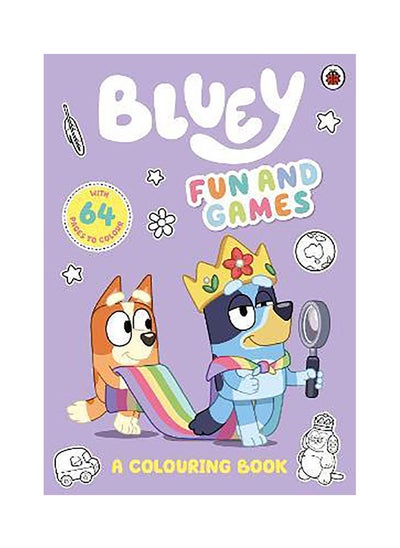 اشتري Bluey: Fun and Games Colouring Book: Official Colouring Book في الامارات