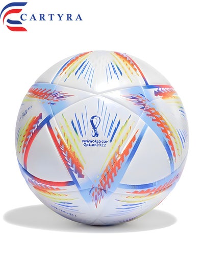 Buy Premium Soccer Ball 2022 Pro Football Soccer Ball | Size 5 Football for Youth and Adult Soccer Players, Stadium | Size 5 FootBall in UAE