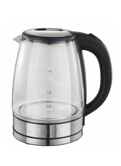 اشتري Electric Kettle 2L KD-222 Silver/clear/Black في الامارات