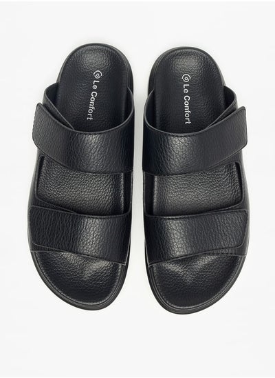 Buy Solid Slip-On Sandals in UAE