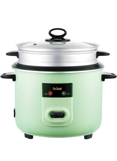 Buy Avion Automatic rice cooker 1.2 Litre ,one-touch easy operation , cook , warm and steam function, ARC12JL in UAE