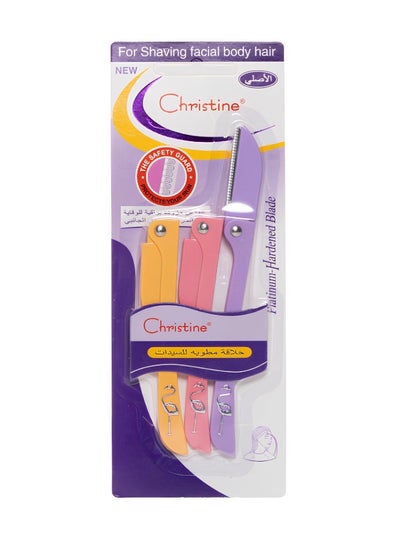 Buy Christine Folded Razor Blades For Face And Body in Saudi Arabia