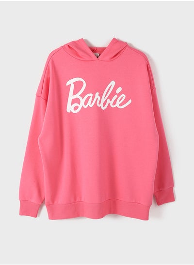 اشتري Barbie Printed Hooded Women's Sweatshirt في مصر