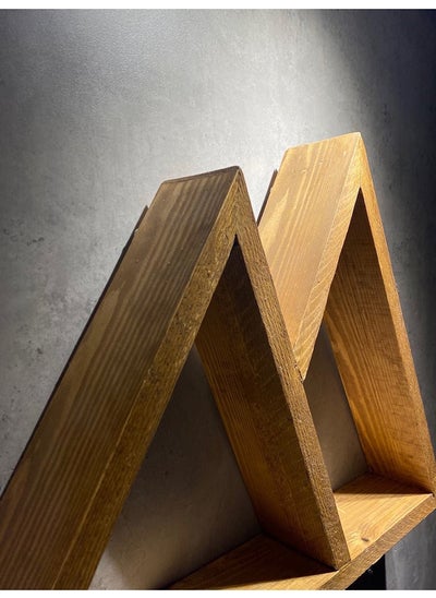 Buy Triangular Wooden Wall Shelf in Egypt