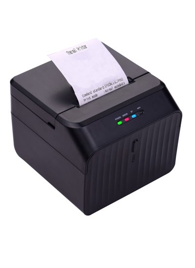 Buy Desktop 58mm Thermal Receipt Printer Wired Barcode Printer USB Connection with 2 Rolls Paper Inside Support ESC/POS Command Compatible with Windows Android IOS for Supermarket Store Restaurant in Saudi Arabia